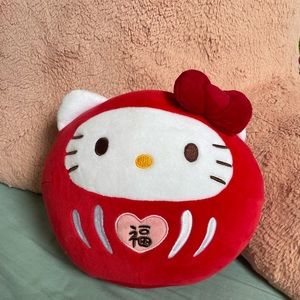 Hello Kitty Daruma Plushie
